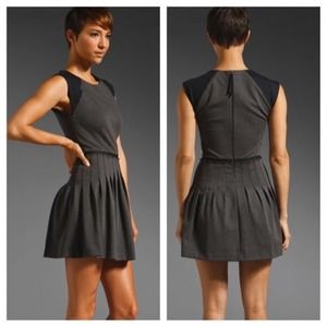 Rebecca Taylor Cap Sleeve Ponte Dress